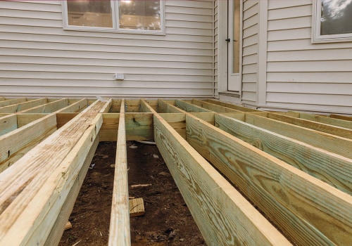 How Deck Construction Can Reveal The Need For Foundation Repair In Middlesex County