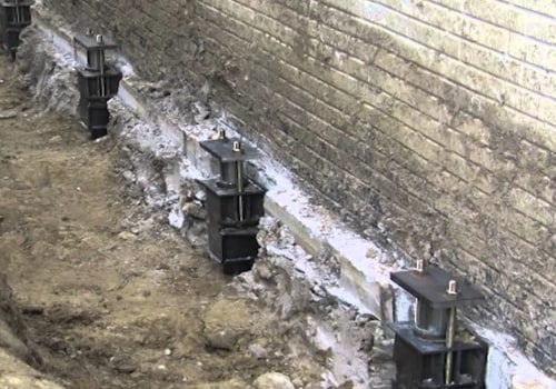 What are common techniques to fix foundation problems?